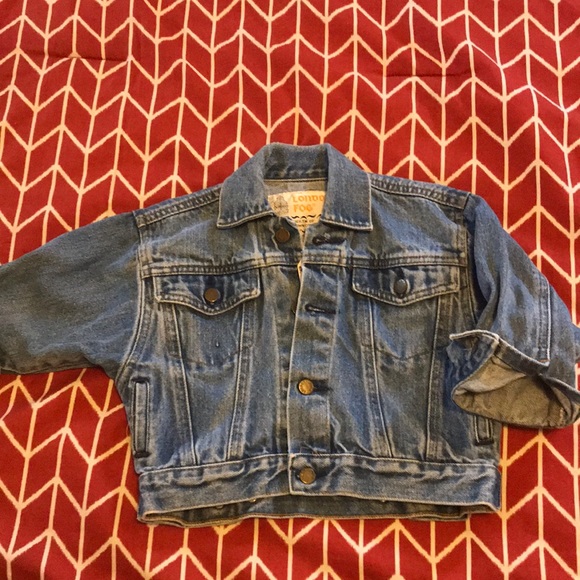 Toddler Jean Jacket Vintage London Fog 